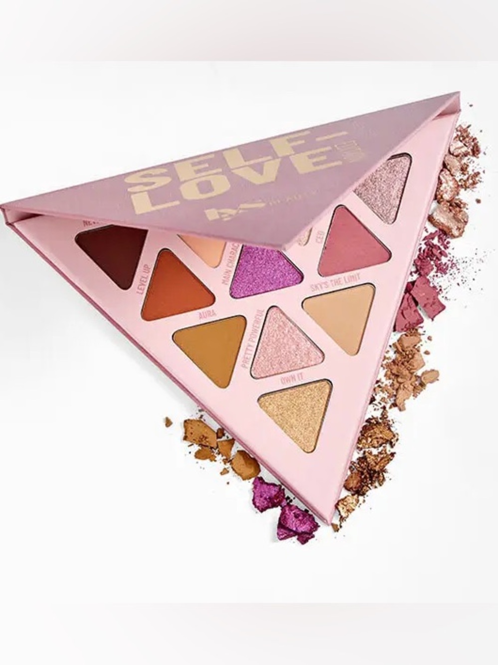 LYS Beauty Self-Love Eyeshadow Palette 11 Shades Mauve Nude Rose Gold NIB